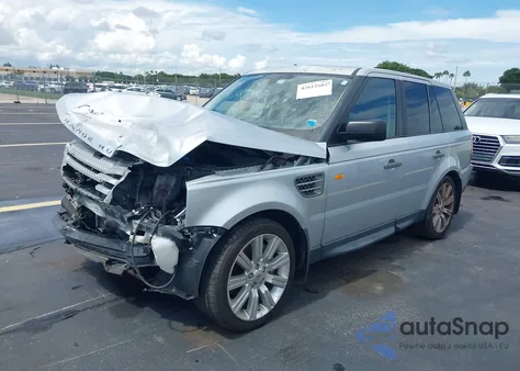 2008 Land Rover Range Rover Sport Supercharged из США, поврежденный, VIN SALSH23488A188051